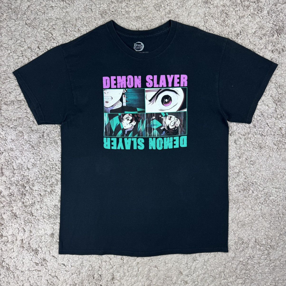 Anime Demon Slayer Graphic featuring Tanjiro Kamado T-shirt Size US L / EU 52-54 / 3 - 1 Thumbnail