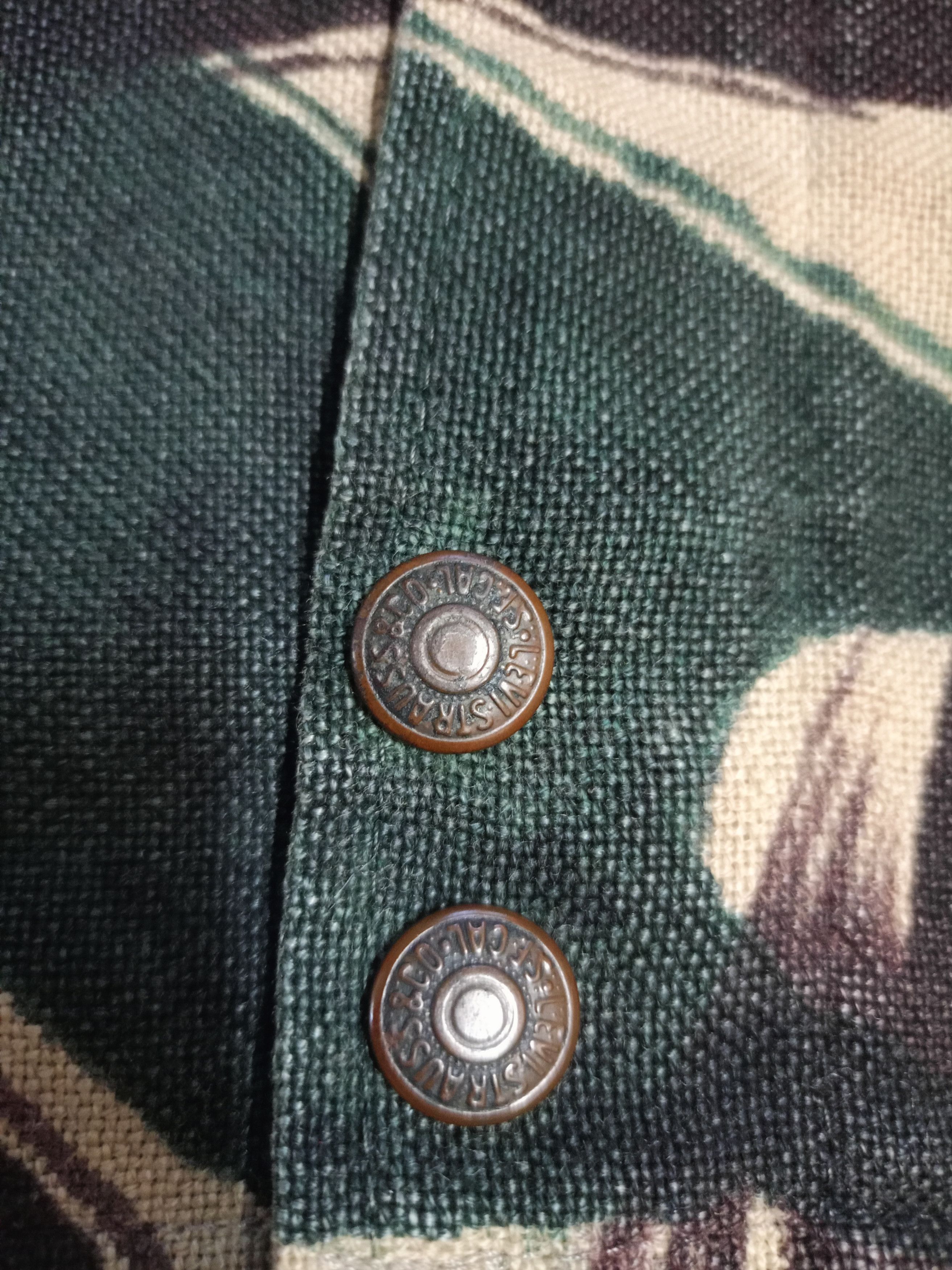 Levi's × Levi's Vintage Clothing Vintage super rare Levi's big E camouflage jacket Size US L / EU 52-54 / 3 - 9 Thumbnail