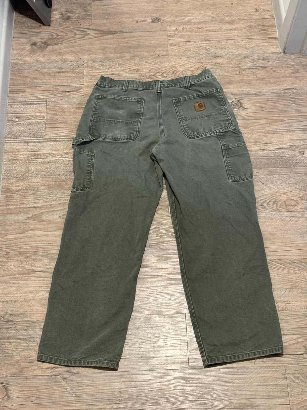 Carhartt Olive Cargo Pant 33x30