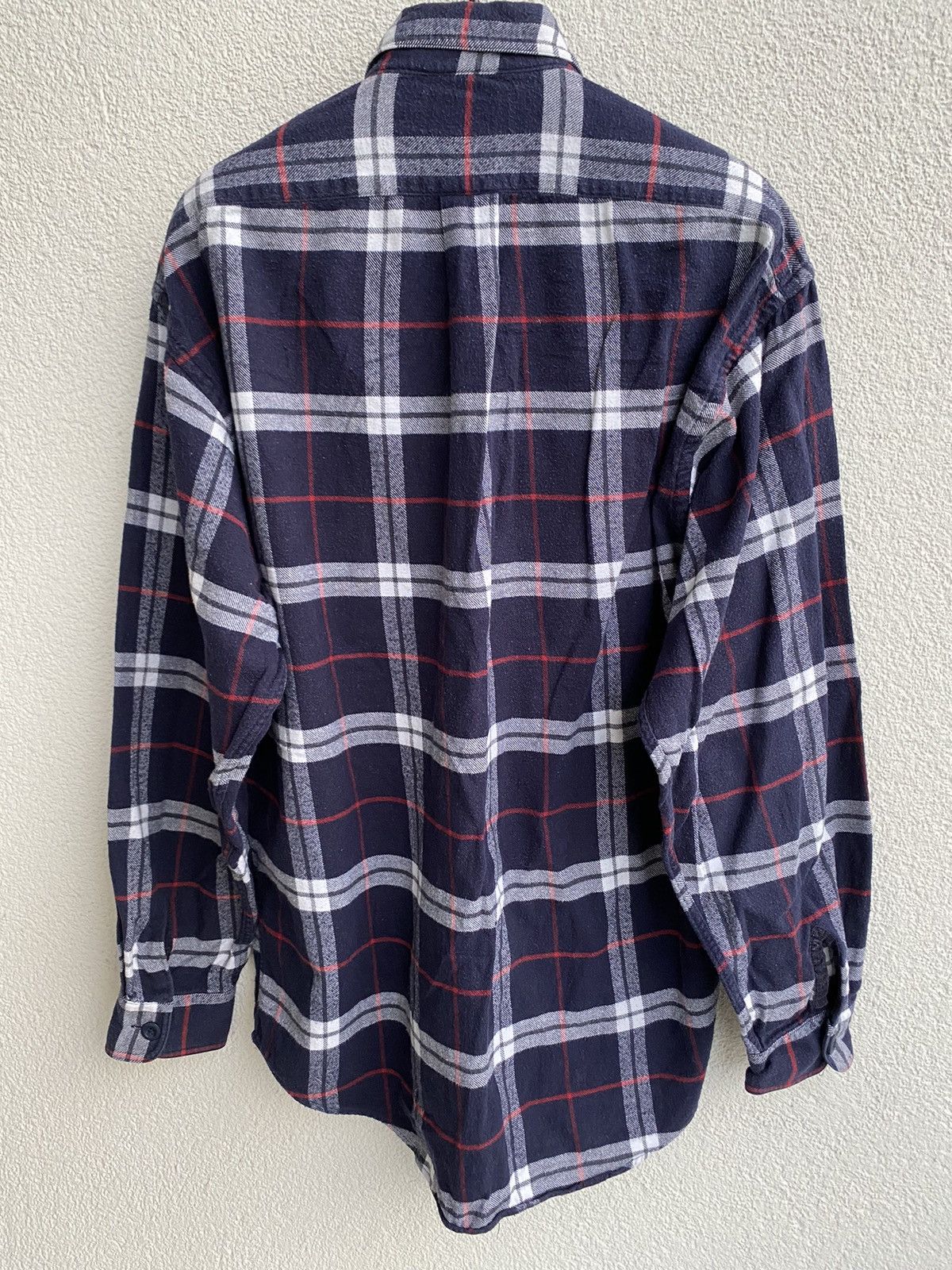 Yves Saint Laurent Flannel YSL Shirt Cotton Heavy Size US M / EU 48-50 / 2 - 16 Thumbnail