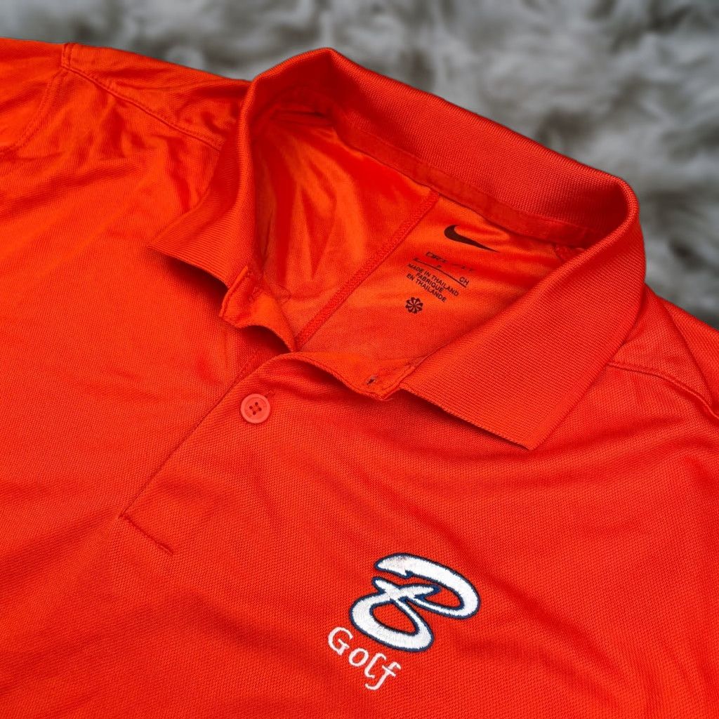 Nike Polo Shirt Small Tiger Woods Charlie Woods Benjamin Bucs Golf Team Issued