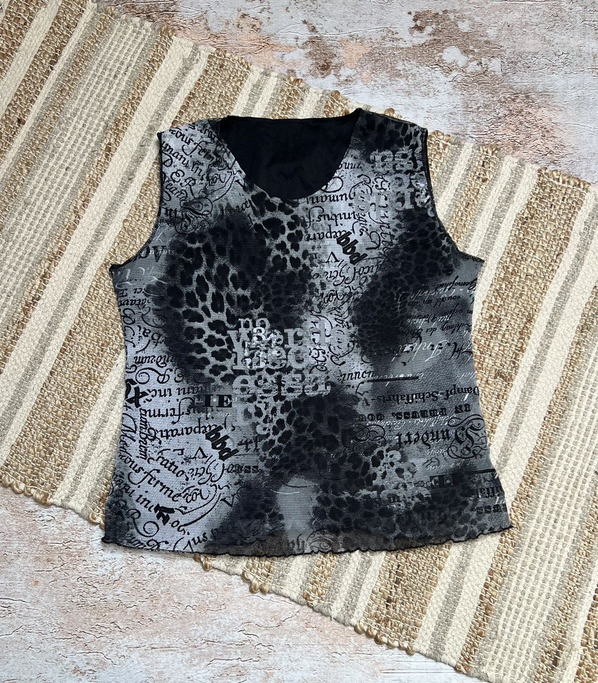 Vintage Vintage Avant Garde mesh tank top Size US M / EU 48-50 / 2 - 1 Thumbnail