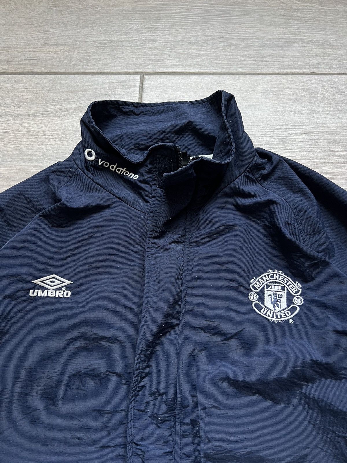 Nike × Vintage MANCHESTER UNITED 2000 2002 TRAINING FOOTBALL JACKET UMBRO Size US XL / EU 56 / 4 - 7 Thumbnail