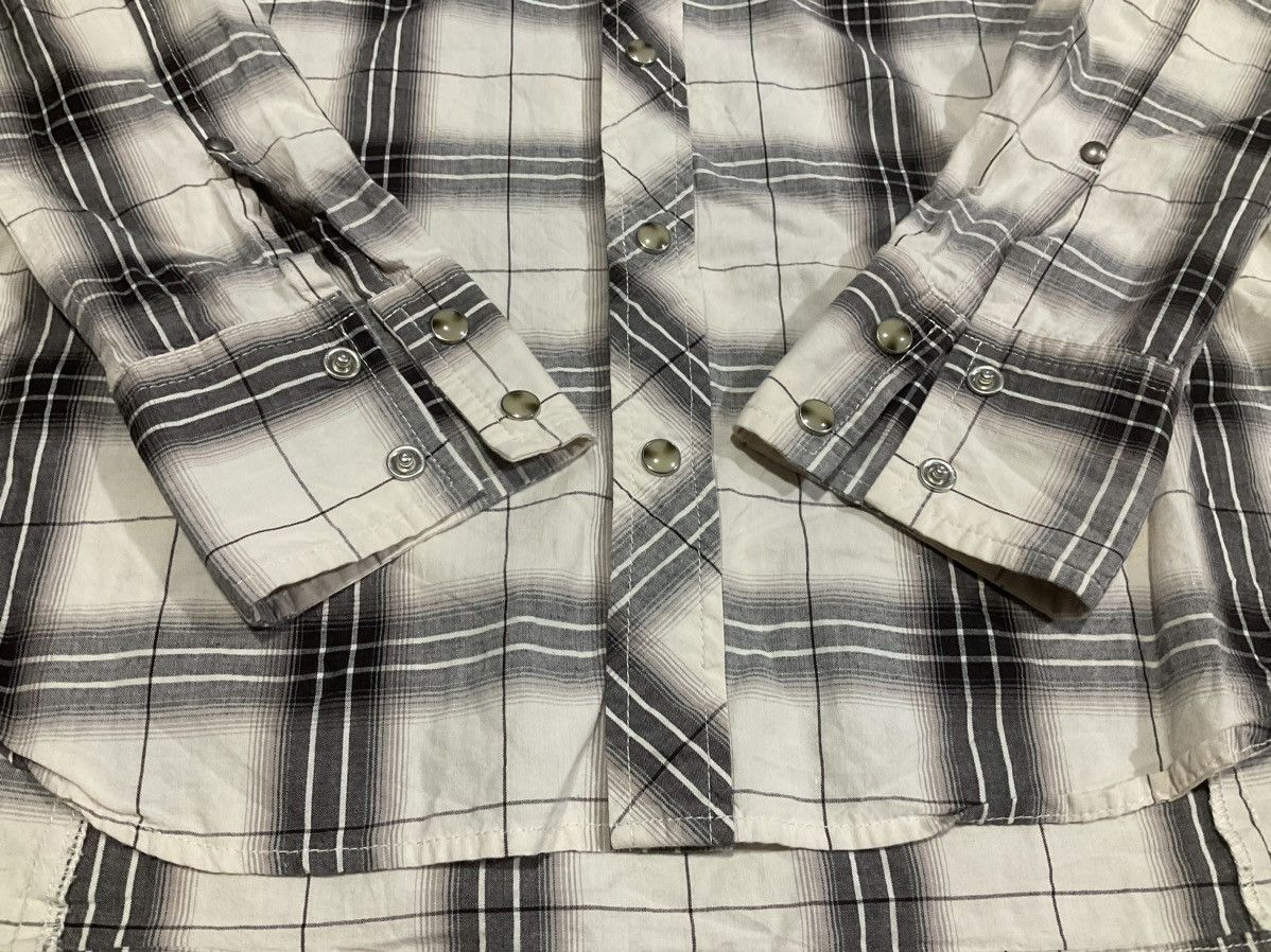 5351 POUR LES HOMMES × If Six Was Nine × Le Grande Bleu (L.G.B.) 🔥Sick Y2K 5351 Pour Les Hommes Rivet Snap Button Shirt Size US M / EU 48-50 / 2 - 3 Thumbnail