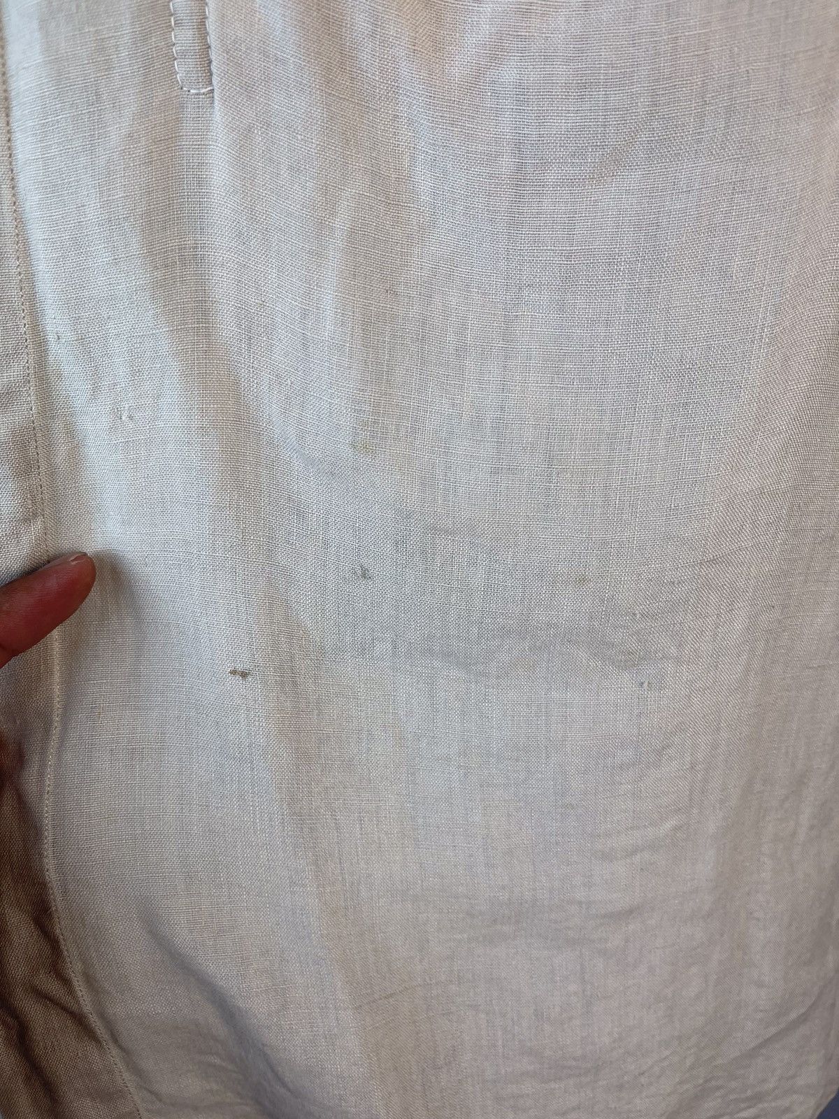 Hermes × Maison Margiela Hermes Martin Margiela Era Linen Shirt Size US L / EU 52-54 / 3 - 7 Thumbnail