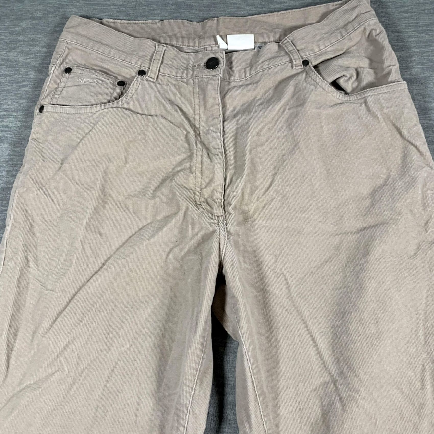 Vintage Blue Willi'S Corduroy Pants Men Beige Fit 42x31 Size US 42 / EU 58 - 4 Thumbnail