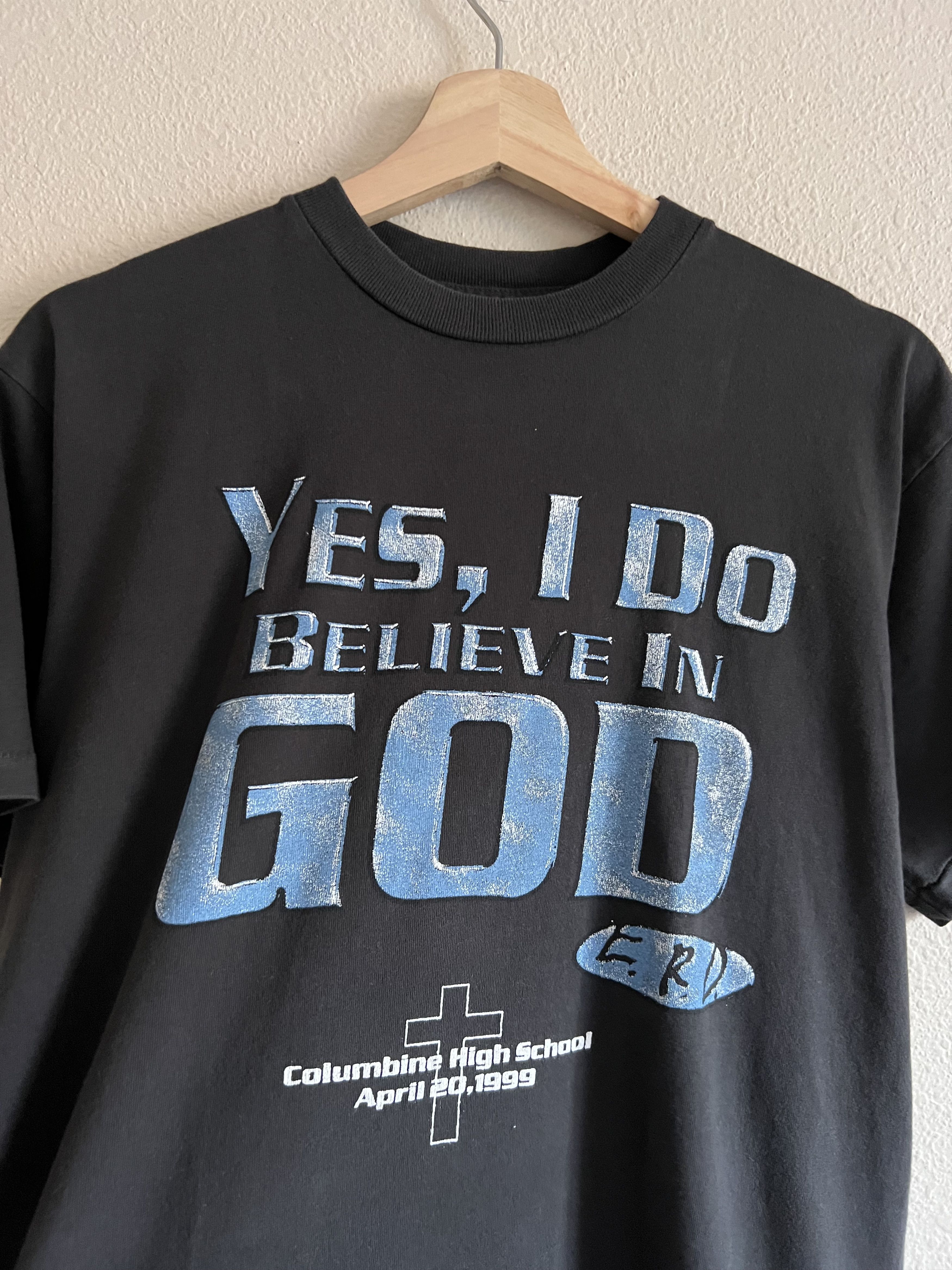 Enfants Riches Deprimes Enfants Riches Deprimes I Believe In God Columbine Tee Size US XS / EU 42 / 0 - 2 Thumbnail
