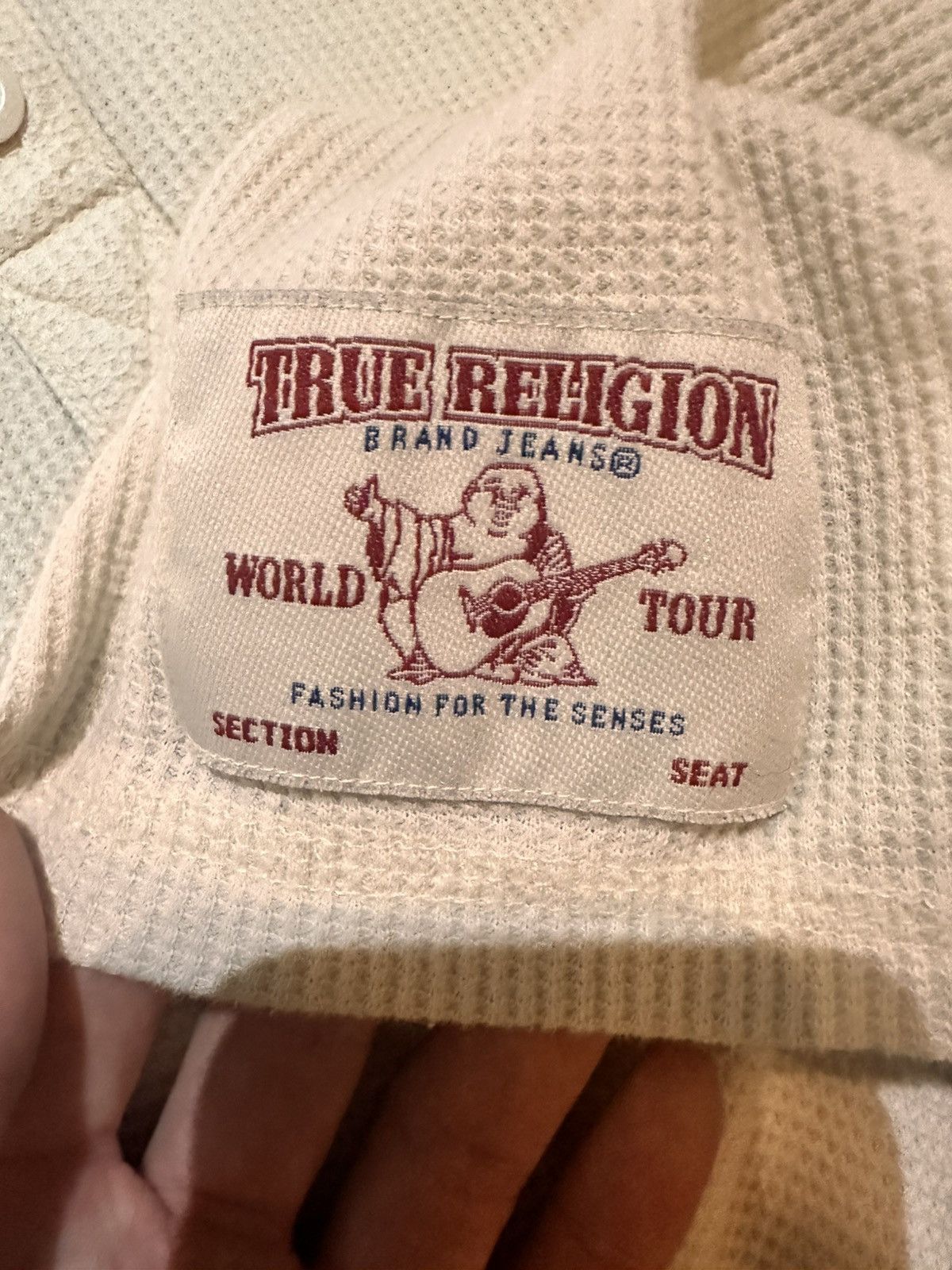 True Religion × Vintage Vintage True Religion Long Sleeve Button Up Shirt Size US XXL / EU 58 / 5 - 2 Thumbnail