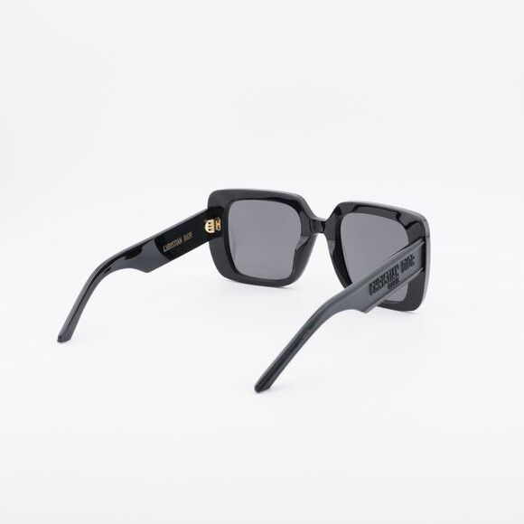 Dior Dior WILDIOR S3U 10A0 Sunglasses Black Square Frame, Smoke Size ONE SIZE - 10 Thumbnail