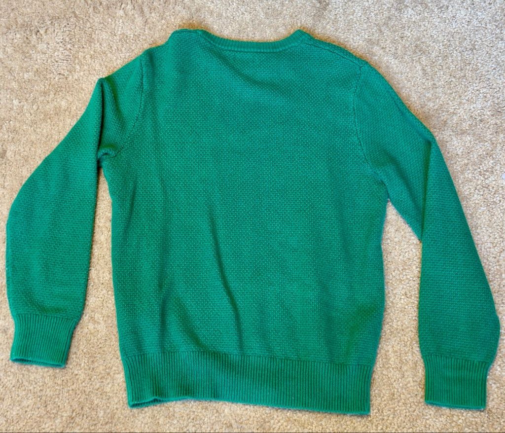 J.Crew JCrew Irish Green Waffle Knit Sweater Pure Cotton Sz-sm UI Size US M / EU 48-50 / 2 - 2 Thumbnail