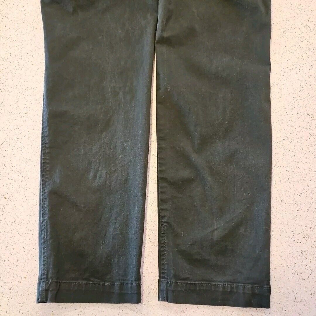 Vince Vince Slim Straight Chino Pants Womens 6 Green Modern Stretc Size 28" / US 6 / IT 42 - 7 Thumbnail