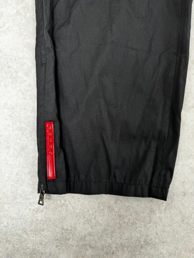 Prada 2000s Prada Black Loose Technical Pants Size US 33 - 8 Thumbnail
