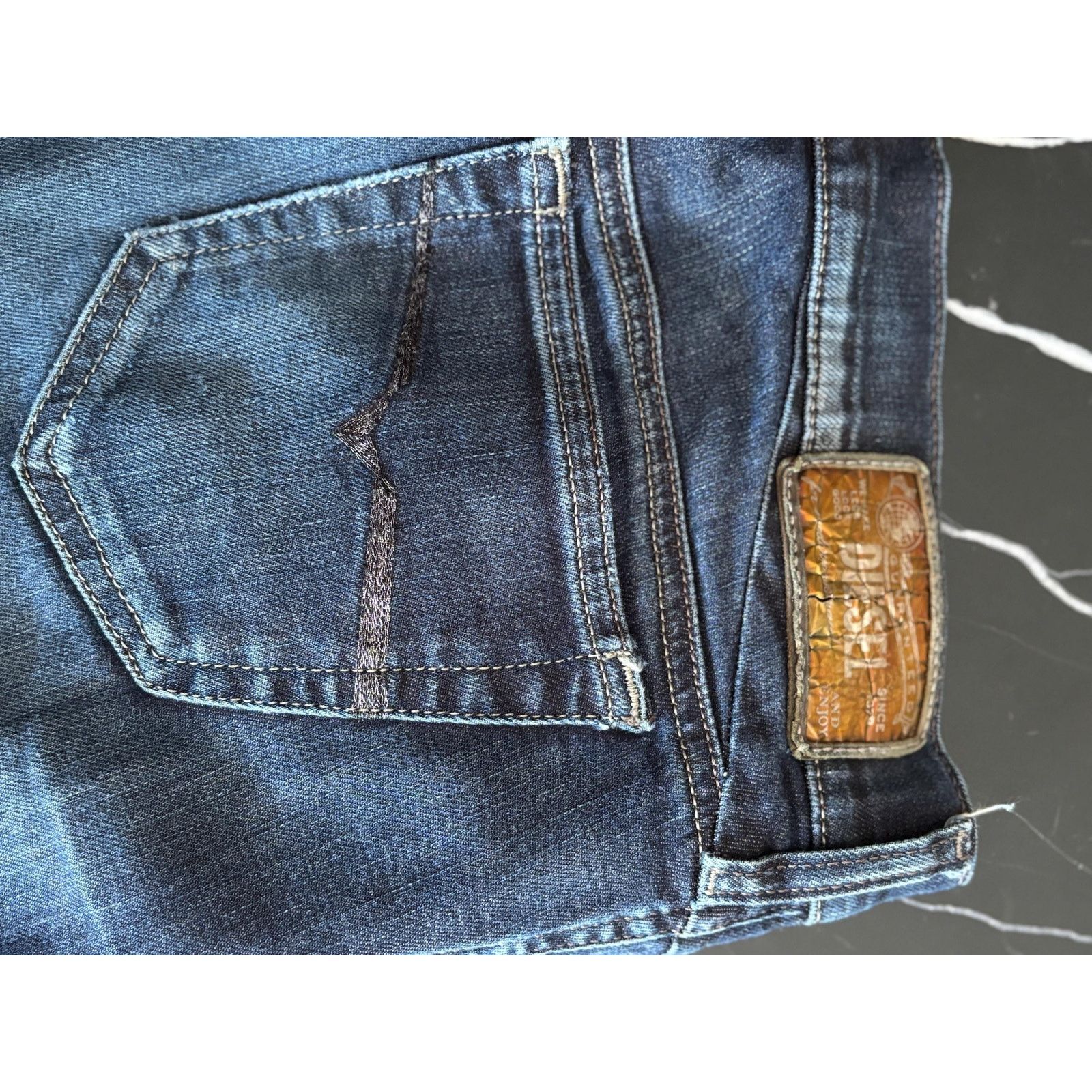 Diesel Getlegg Jeans W27 L32 Made in Italy Low Rise Y2K