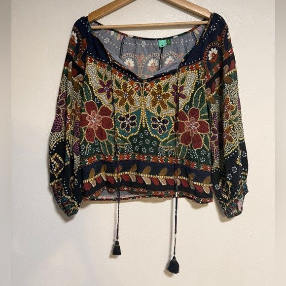 Farm Rio FARM Rio Boho Floral Two-Piece Set – Size P (S) Size S / US 4 / IT 40 - 2 Thumbnail