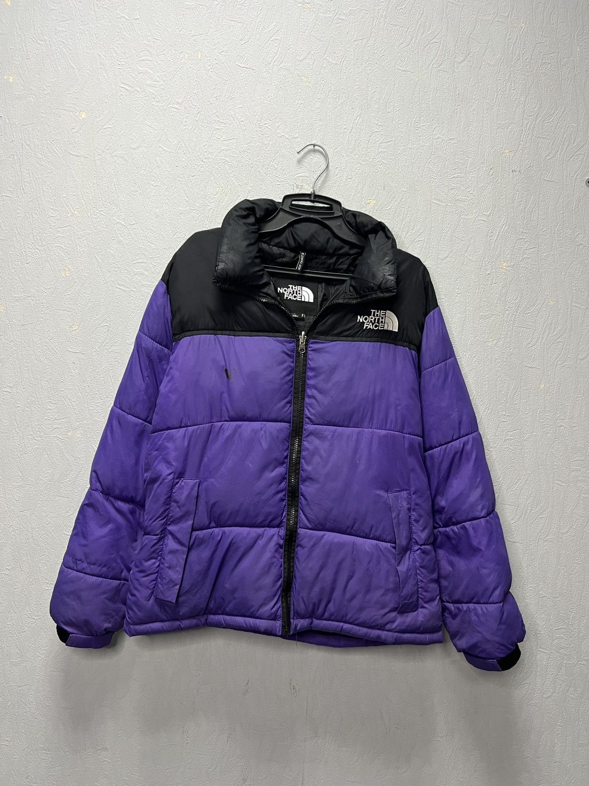 The North Face The North Face Purple/Black Puffer Jacket Vintage Style Size US S / EU 44-46 / 1 - 1 Thumbnail