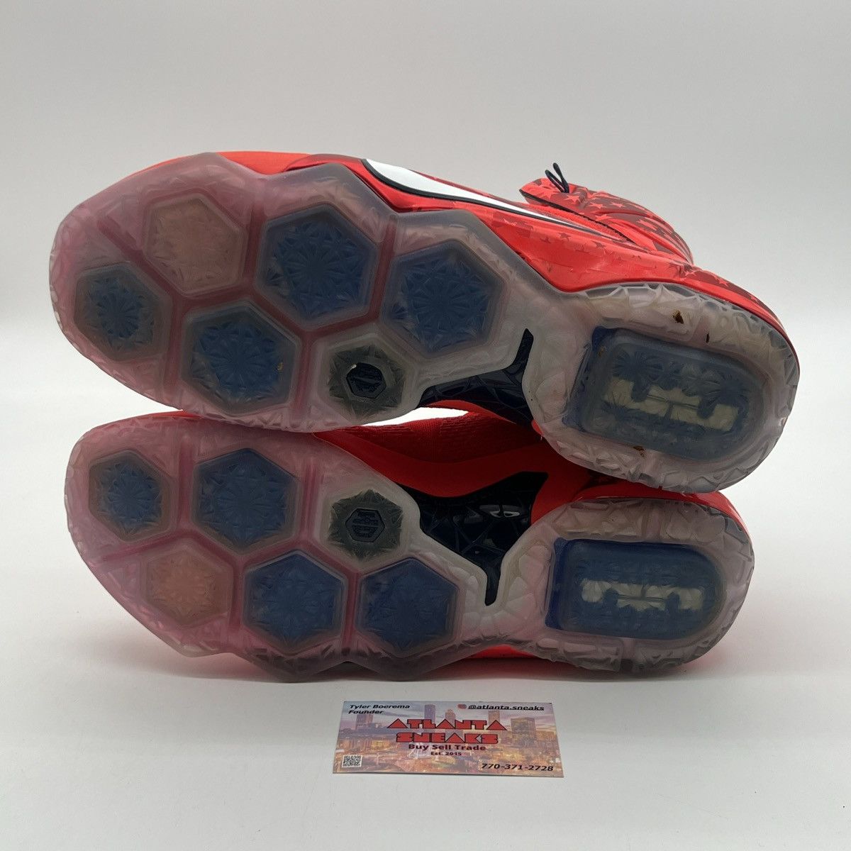 Nike Lebron 12 USA Size US 10.5 / EU 43-44 - 7 Thumbnail