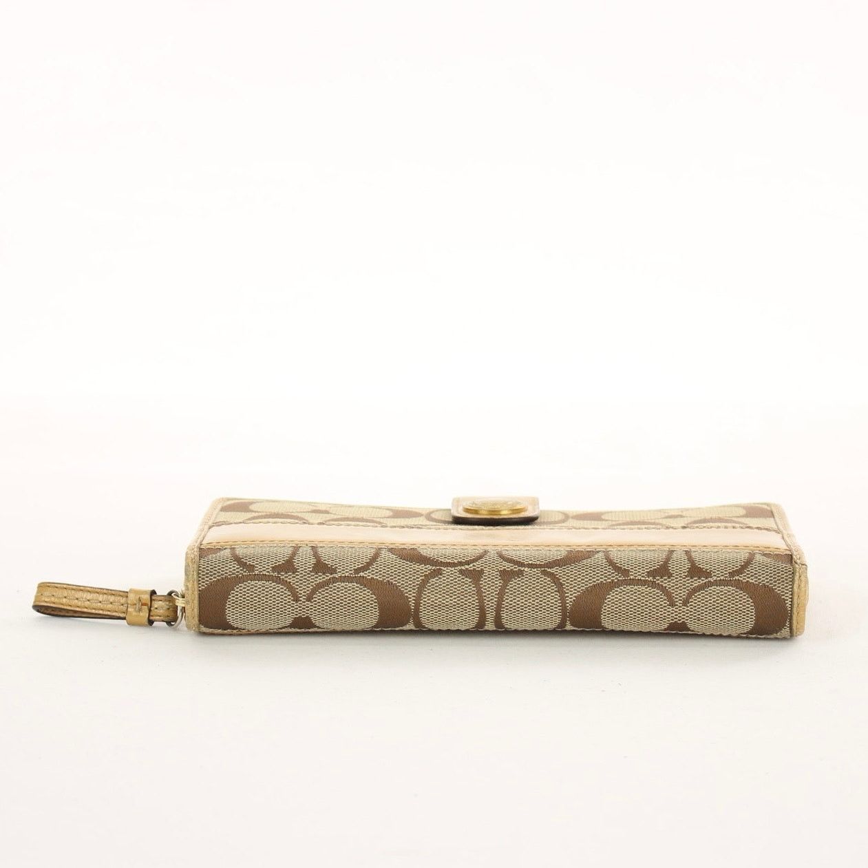 Coach Coach Signature Stripe Checkbook Wallet Size ONE SIZE - 6 Thumbnail