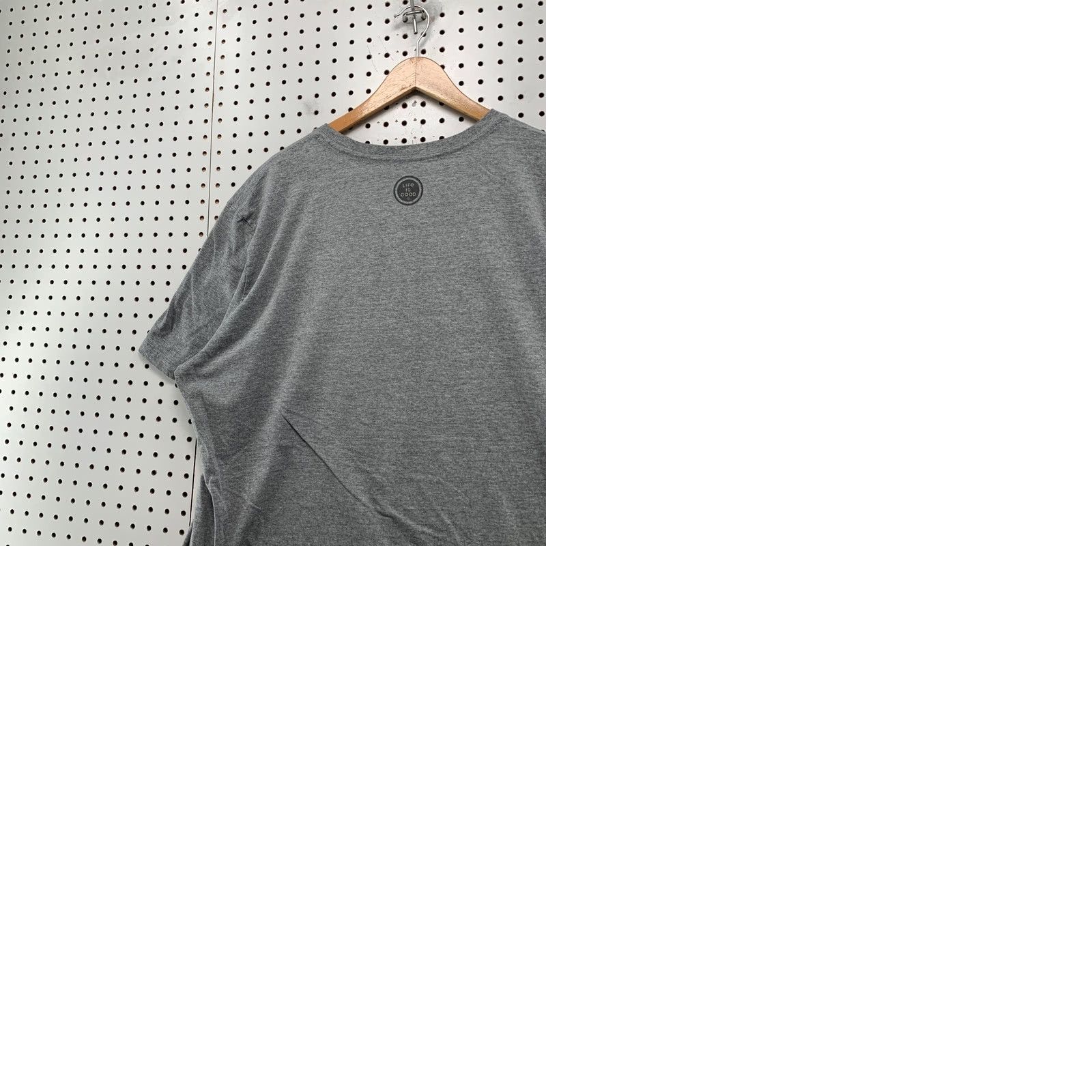 Life is Good Life is Good Crusher Tee Shirt Mens 3XL Gray Hammock Outdoor Short Sleeve Size US XXL / EU 58 / 5 - 10 Thumbnail