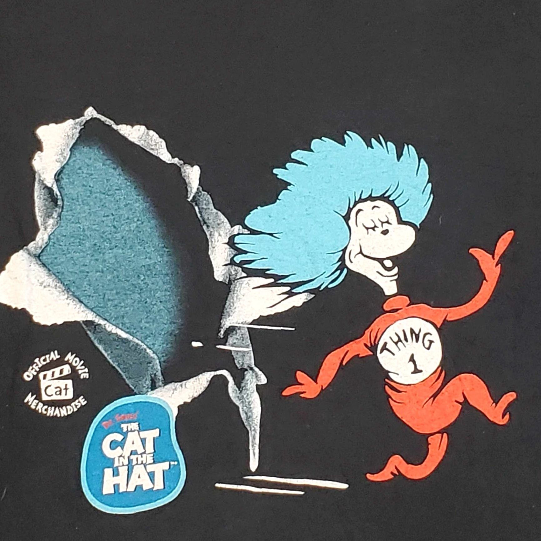 Vintage VINTAGE Dr. Seuss’ The Cat in the Hat Pop Tarts Movie Promo Shirt Small Size US S / EU 44-46 / 1 - 5 Thumbnail