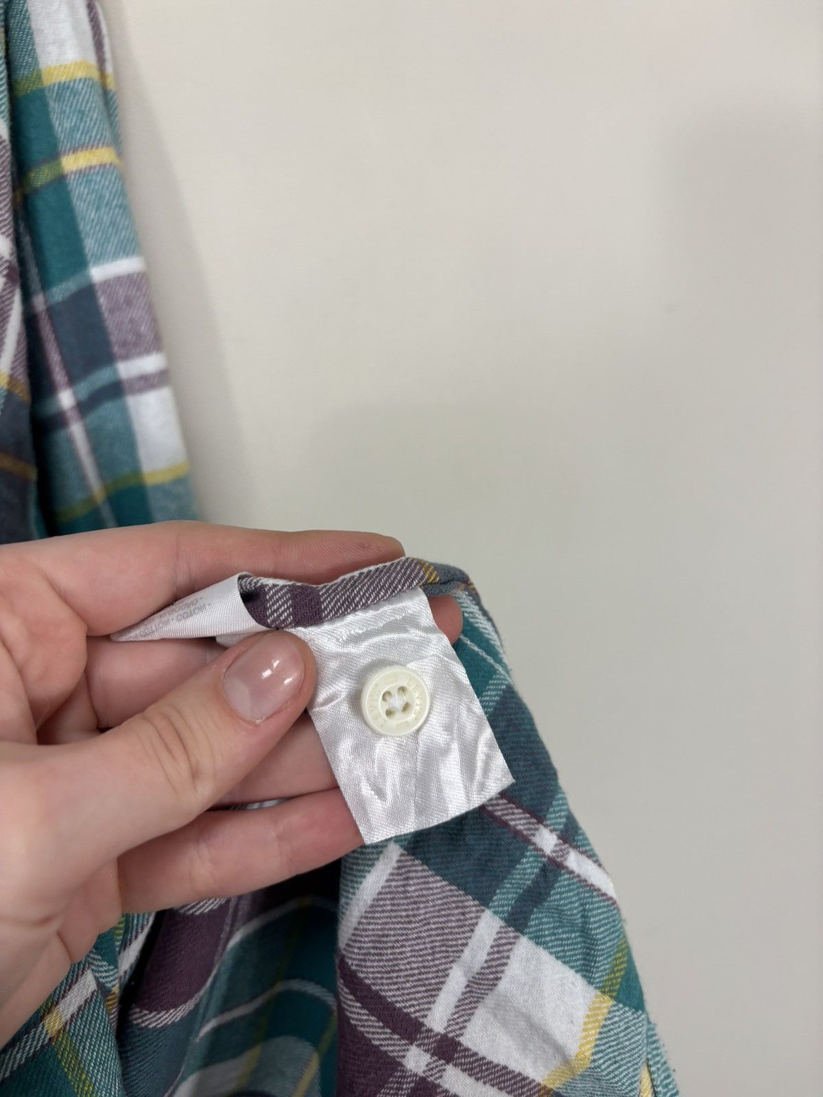 Levi's Levi’s Silver Tab Oversized Men’s Plaid Check Flannel Shirt Size US XL / EU 56 / 4 - 15 Thumbnail