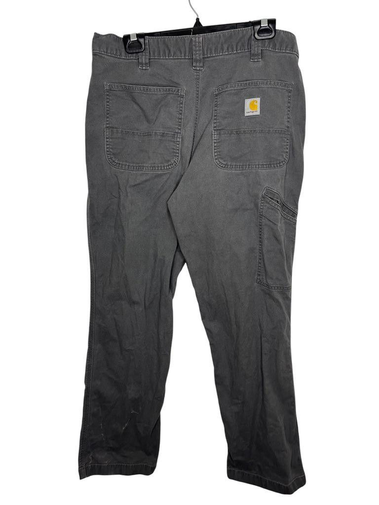 Carhartt Grey Carhartt Carpenter Pants Relaxed Fit Size 34 x 32 Size US 34 / EU 50 - 1 Thumbnail