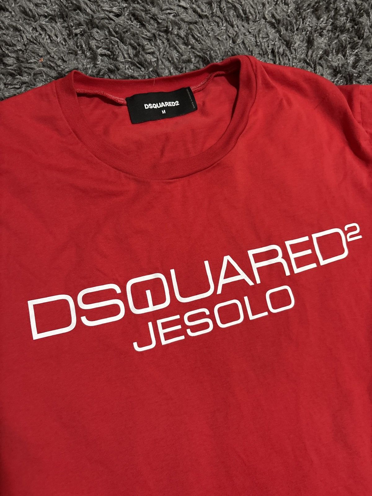 Dsquared2 Red Dsquared2 Jesolo T-Shirt Size US M / EU 48-50 / 2 - 2 Thumbnail
