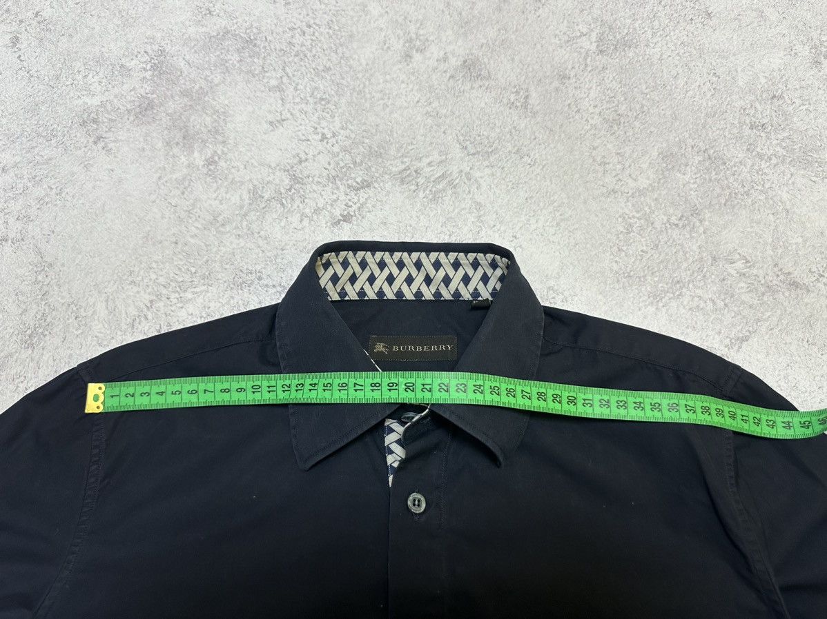 Burberry × Vintage Shirt Button up long sleeve Burberry 39-15 made in Italy Size US S / EU 44-46 / 1 - 11 Thumbnail