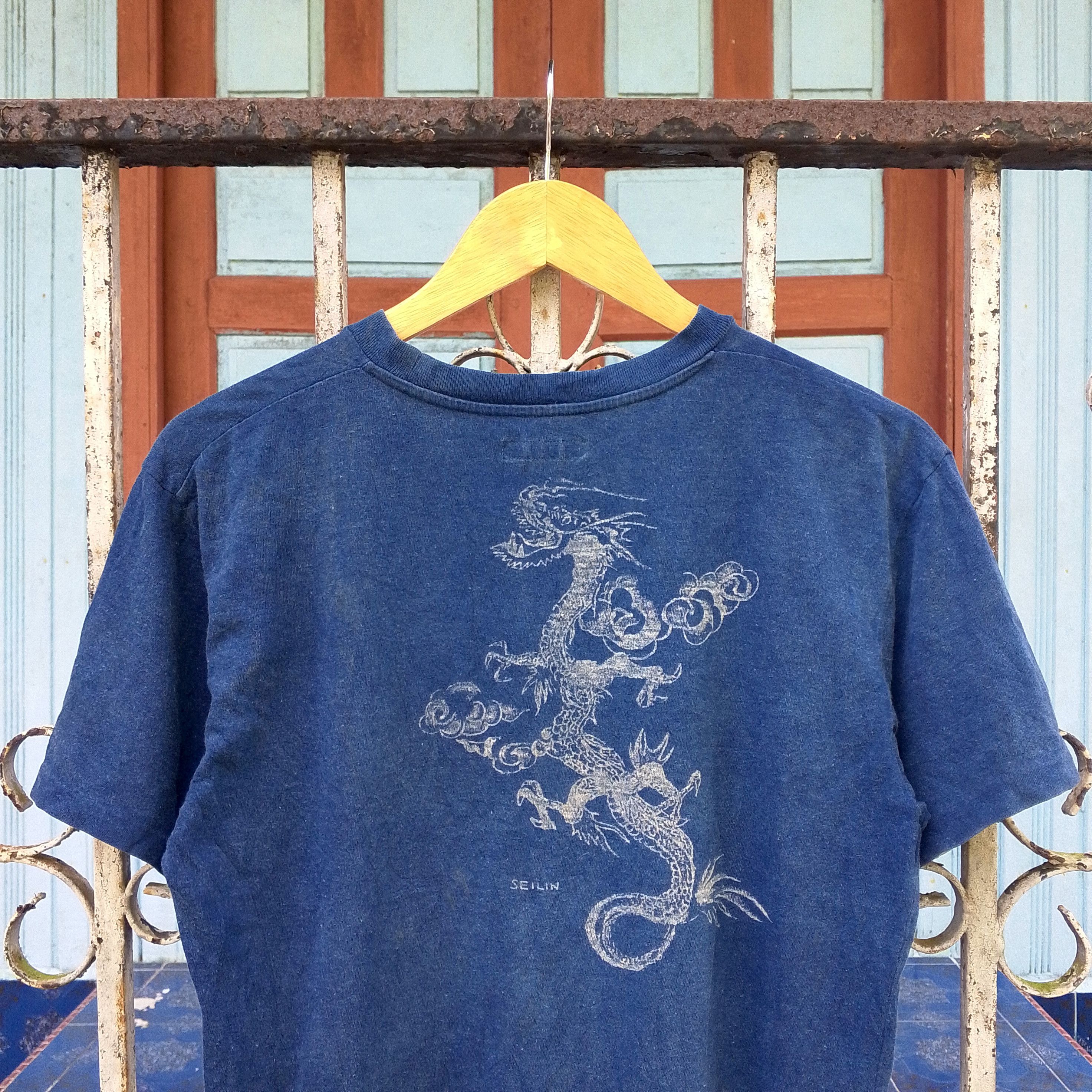 Beauty Beast Blue Blue Japan Dragon Tee Size M Size US M / EU 48-50 / 2 - 3 Thumbnail