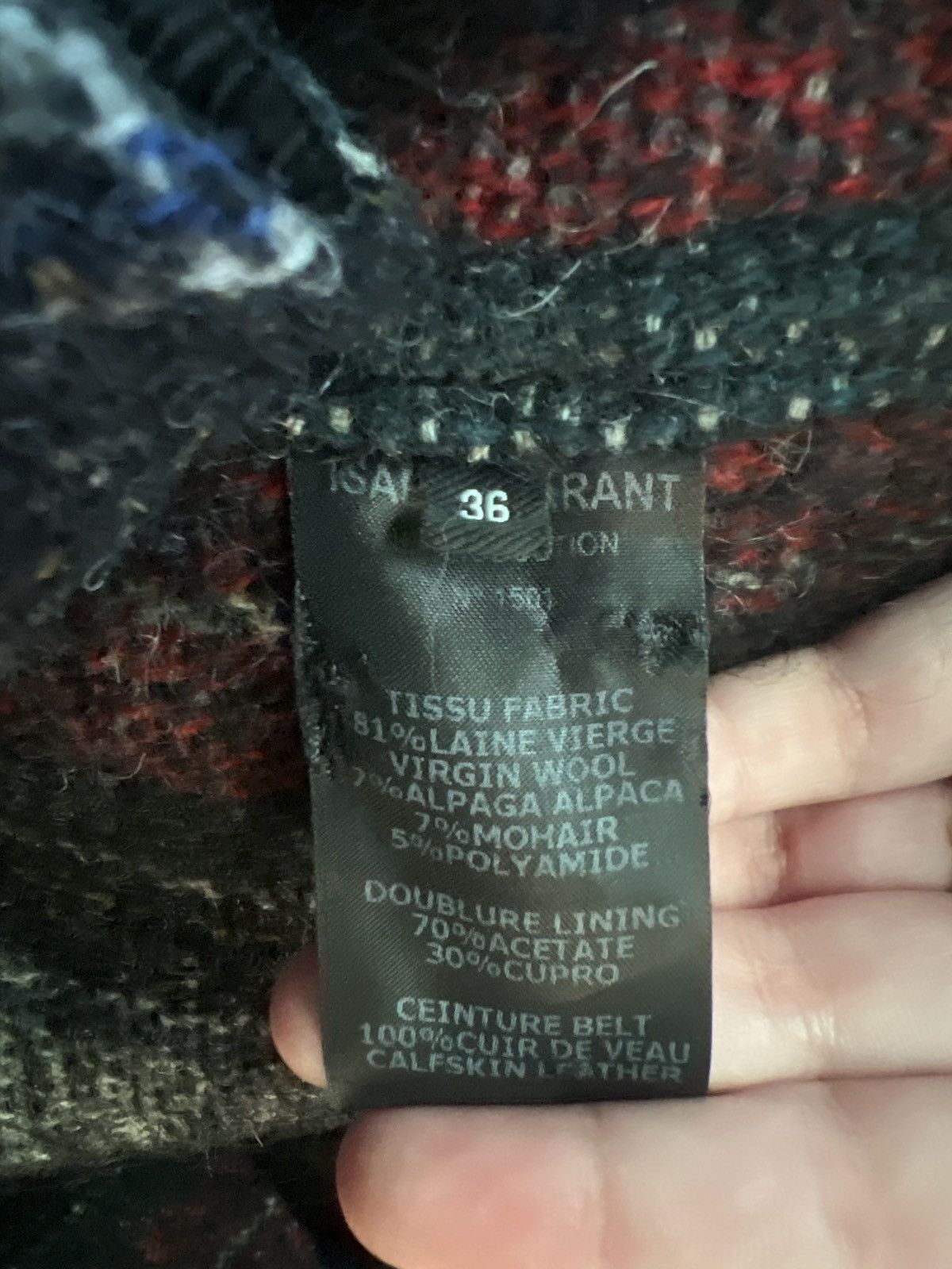 Designer × Isabel Marant Isabel marant stripped wool-blend hoodie coat Size XS / US 0-2 / IT 36-38 - 5 Thumbnail