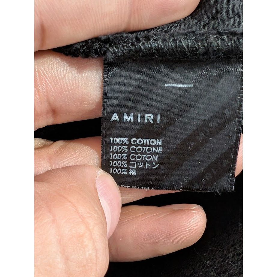 Amiri o1rshd1 Watercolor MA Hoodie in Black/Green M Size US M / EU 48-50 / 2 - 20 Thumbnail