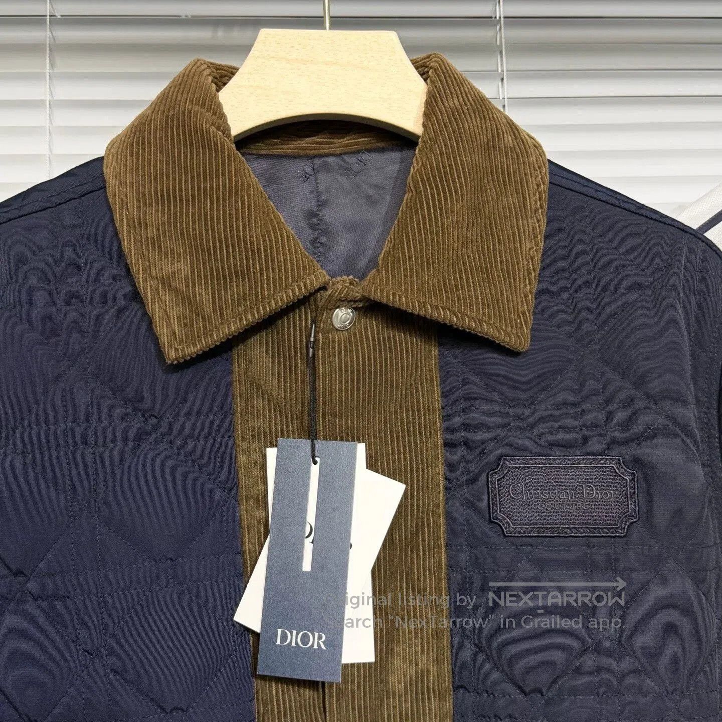 Dior new DIOR lightweight quilted jacket size 46. Size US L / EU 52-54 / 3 - 3 Thumbnail