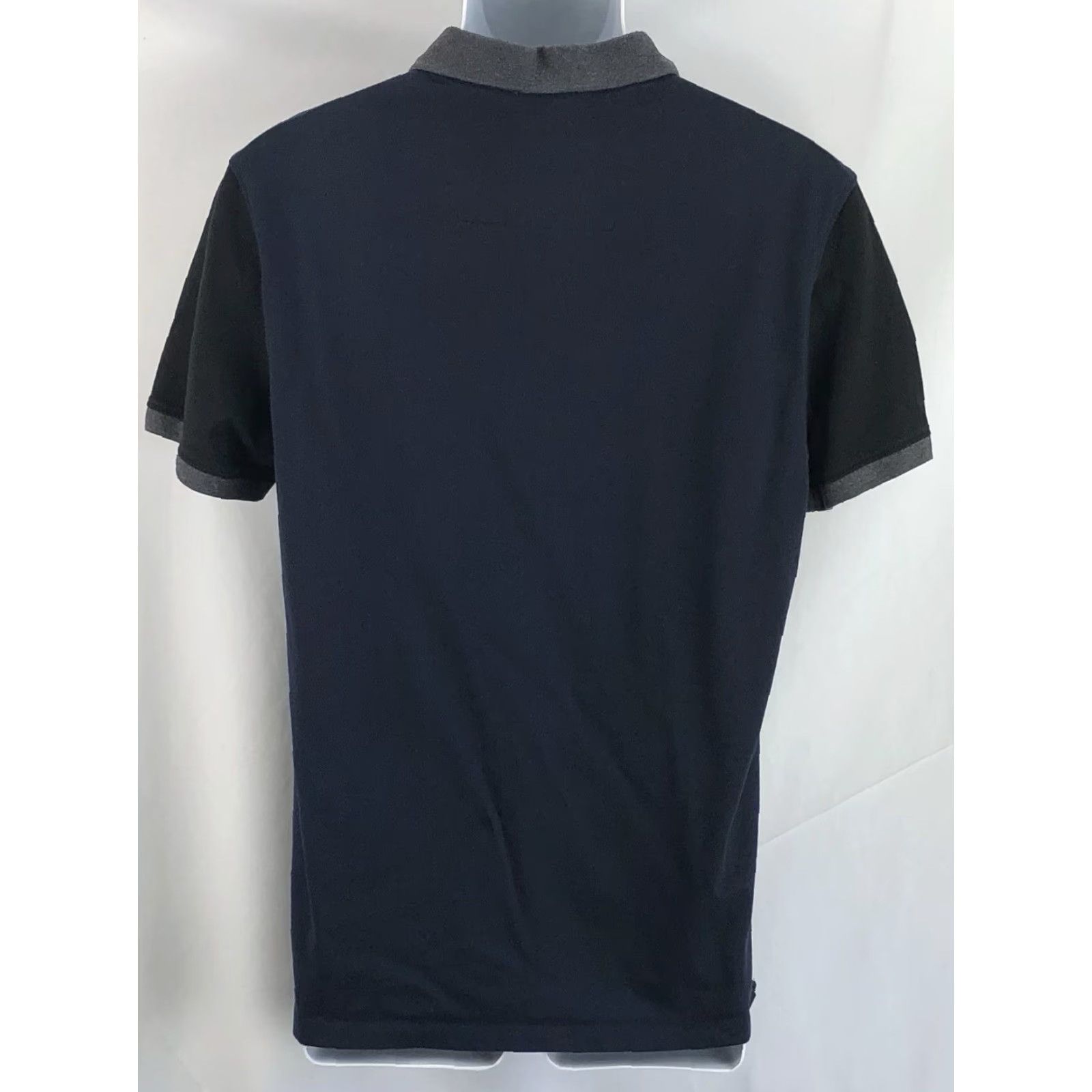 Calvin Klein Calvin Klein polo shirt L Black Blue colorblock 2 button short sleeve liquid touch Womens Casual Polo Size L / US 10 / IT 46 - 2 Thumbnail