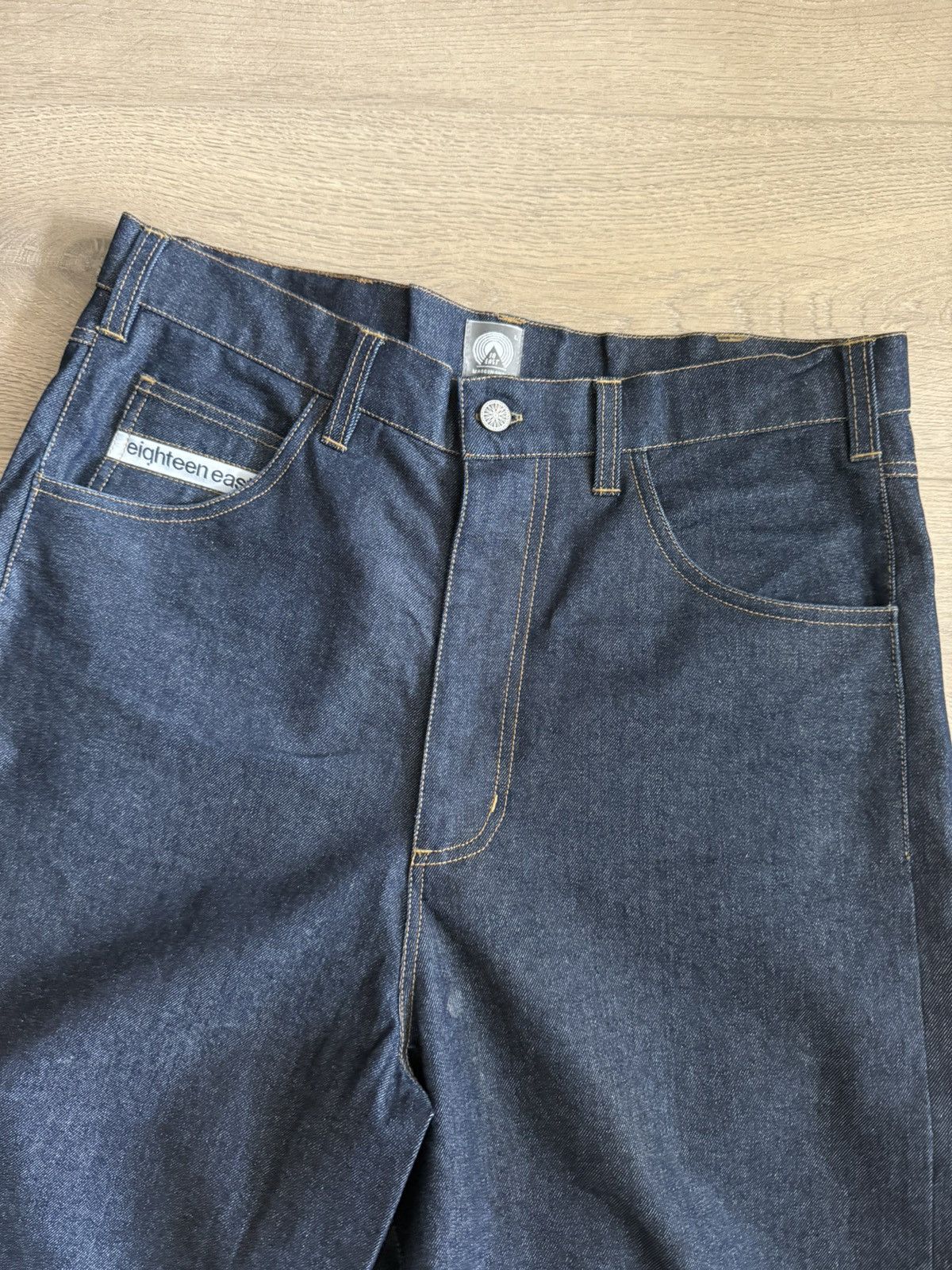 18 East 18 East Rigid Baggy Denim Size US 33 - 4 Thumbnail