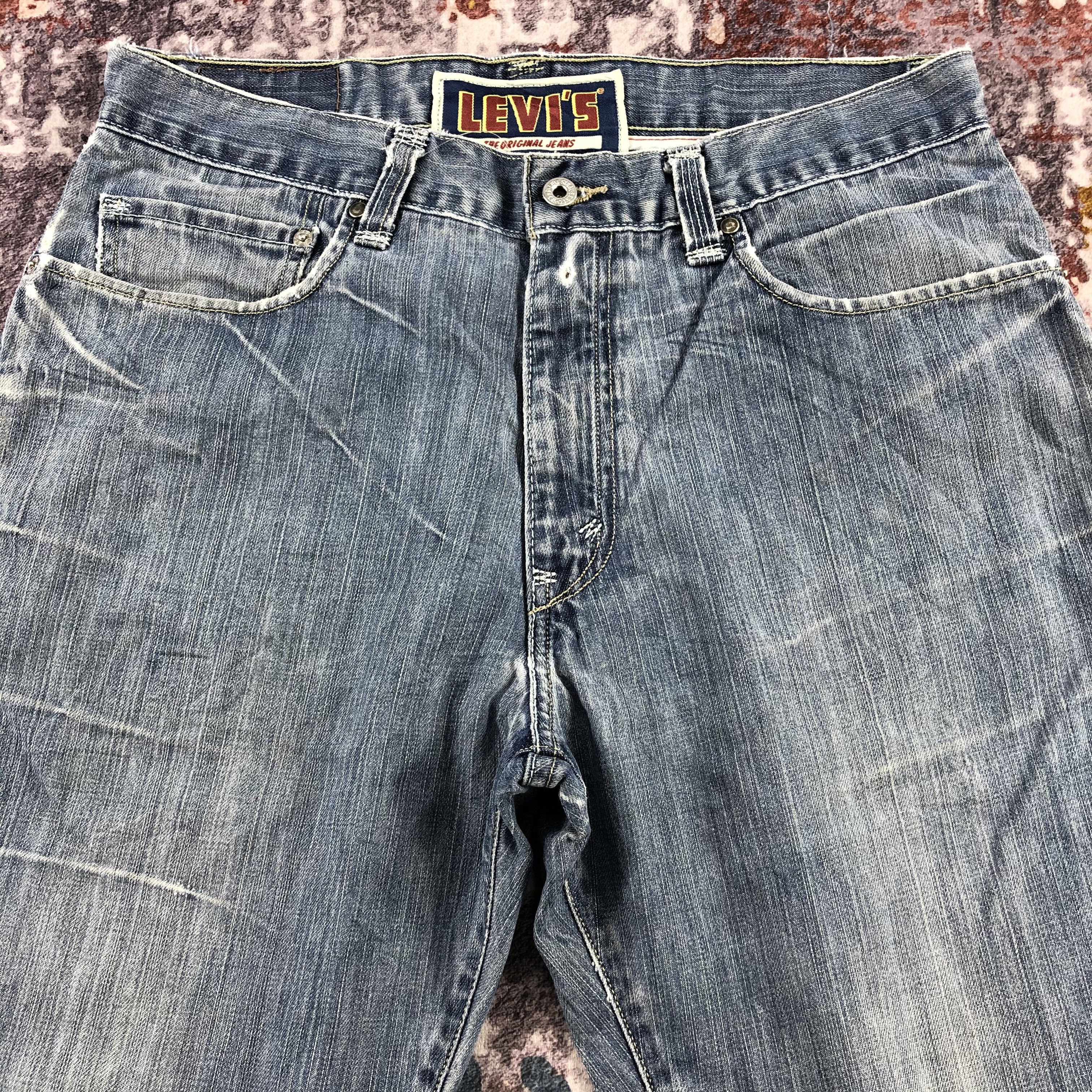 Levi's × Vintage Vintage Blue Wash Levis 569 Jeans-JM2942 Size US 34 / EU 50 - 3 Thumbnail