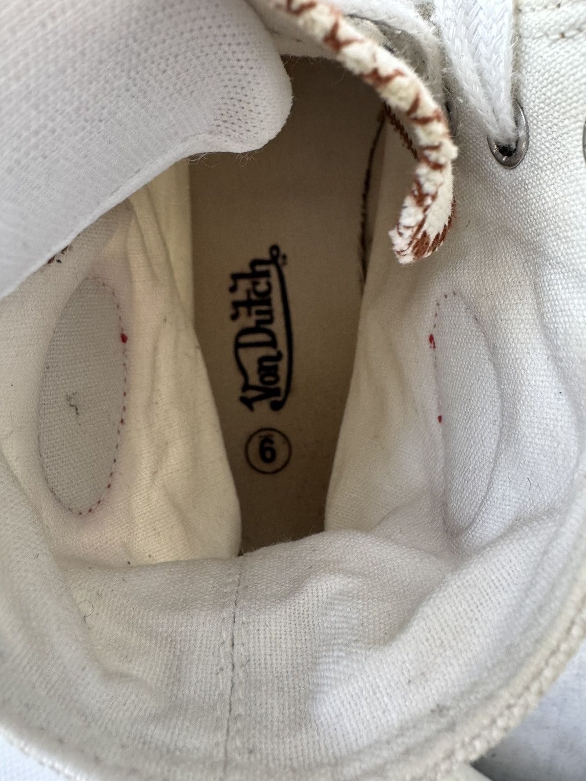 Vintage × Von Dutch Von Dutch Hi Top Sneakers Vintage Size US 6 / IT 36 - 14 Thumbnail