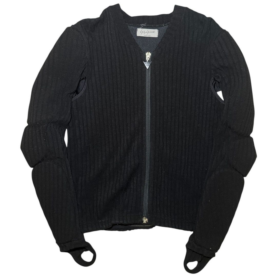Yohji Yamamoto Yohji Yamamoto 04AW Padded Zip Up Sweater Size US M / EU 48-50 / 2 - 1 Thumbnail