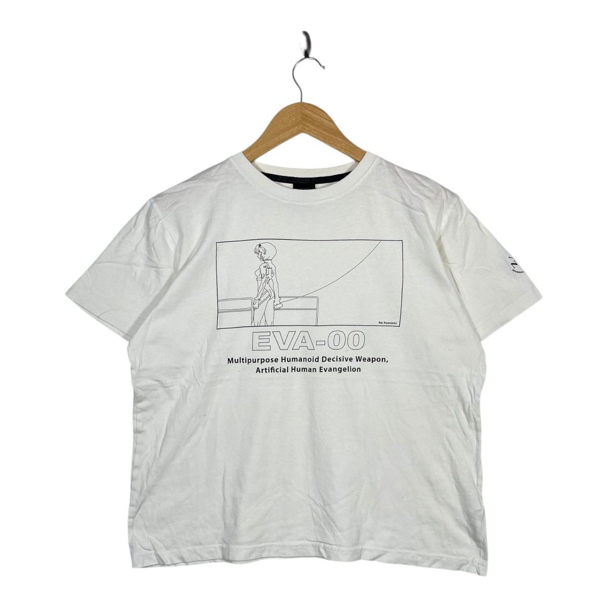 Vintage Neon Genesis Evangelion Rei Ayanami EVA-00 NERV Graphic Tee Size US M / EU 48-50 / 2 - 1 Thumbnail