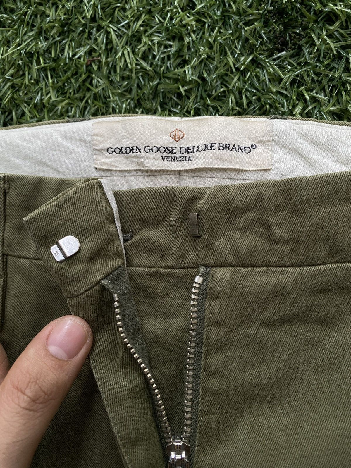 Golden Goose Vintage Golden Goose Deluxe Brand Army Double Pocket Pants Size US 32 / EU 48 - 12 Thumbnail