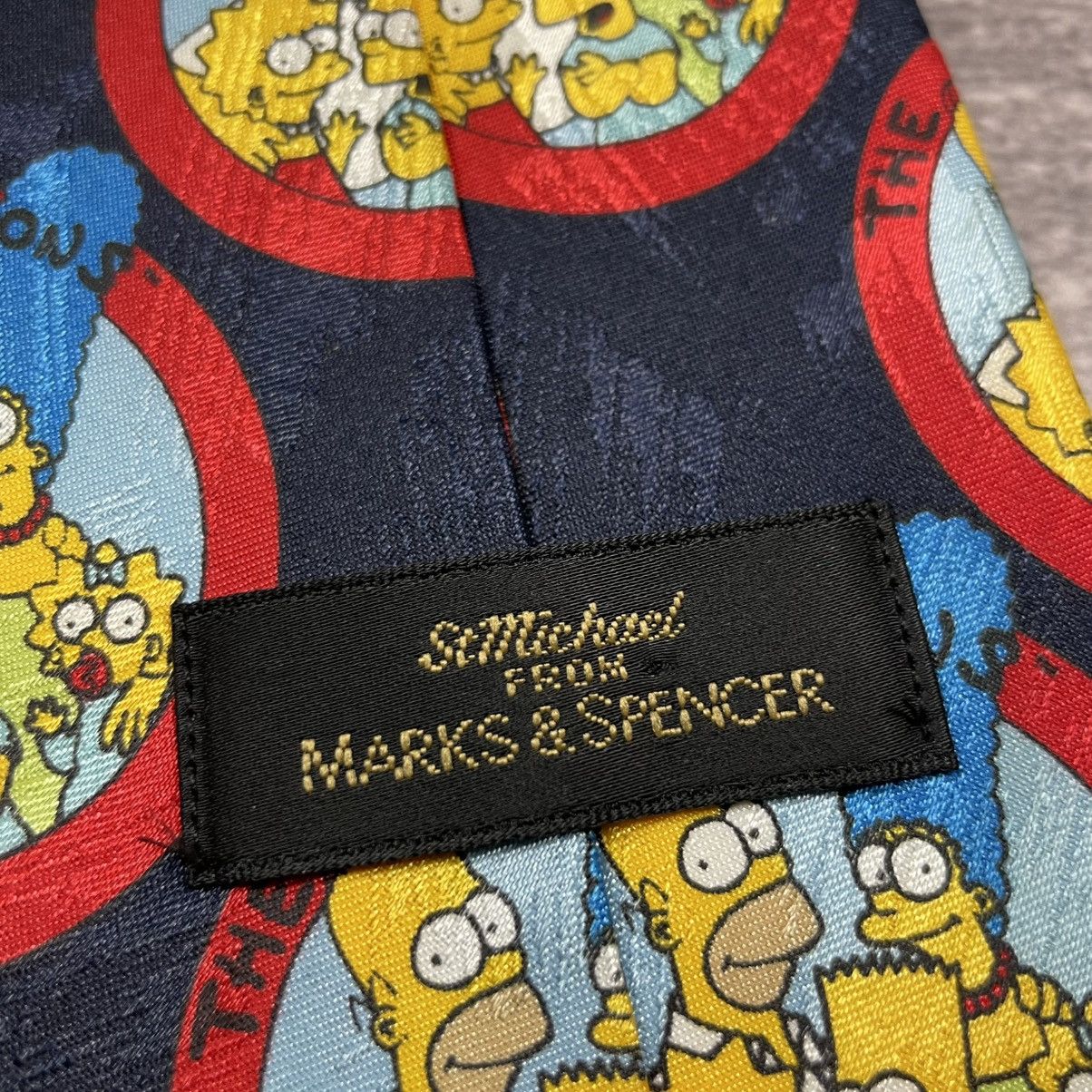 The Simpsons Vintage 97 The Simpsons Mark And Spencer Tie Size ONE SIZE - 2 Thumbnail