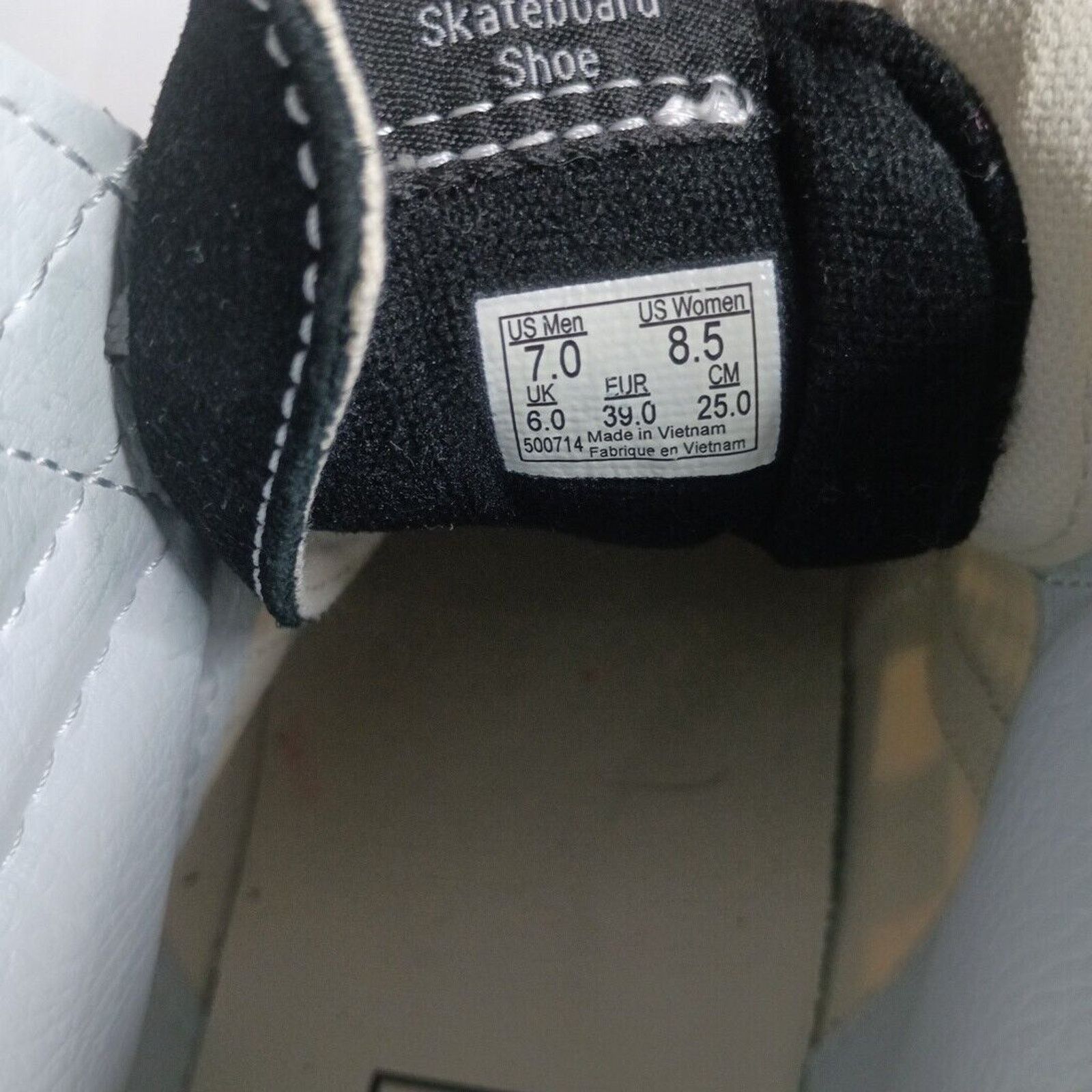 Vans Vans Sk8 Hi Mix Black White Sneakers Mens 7 Womens 8.5 Check Size US 7 / EU 40 - 7 Thumbnail