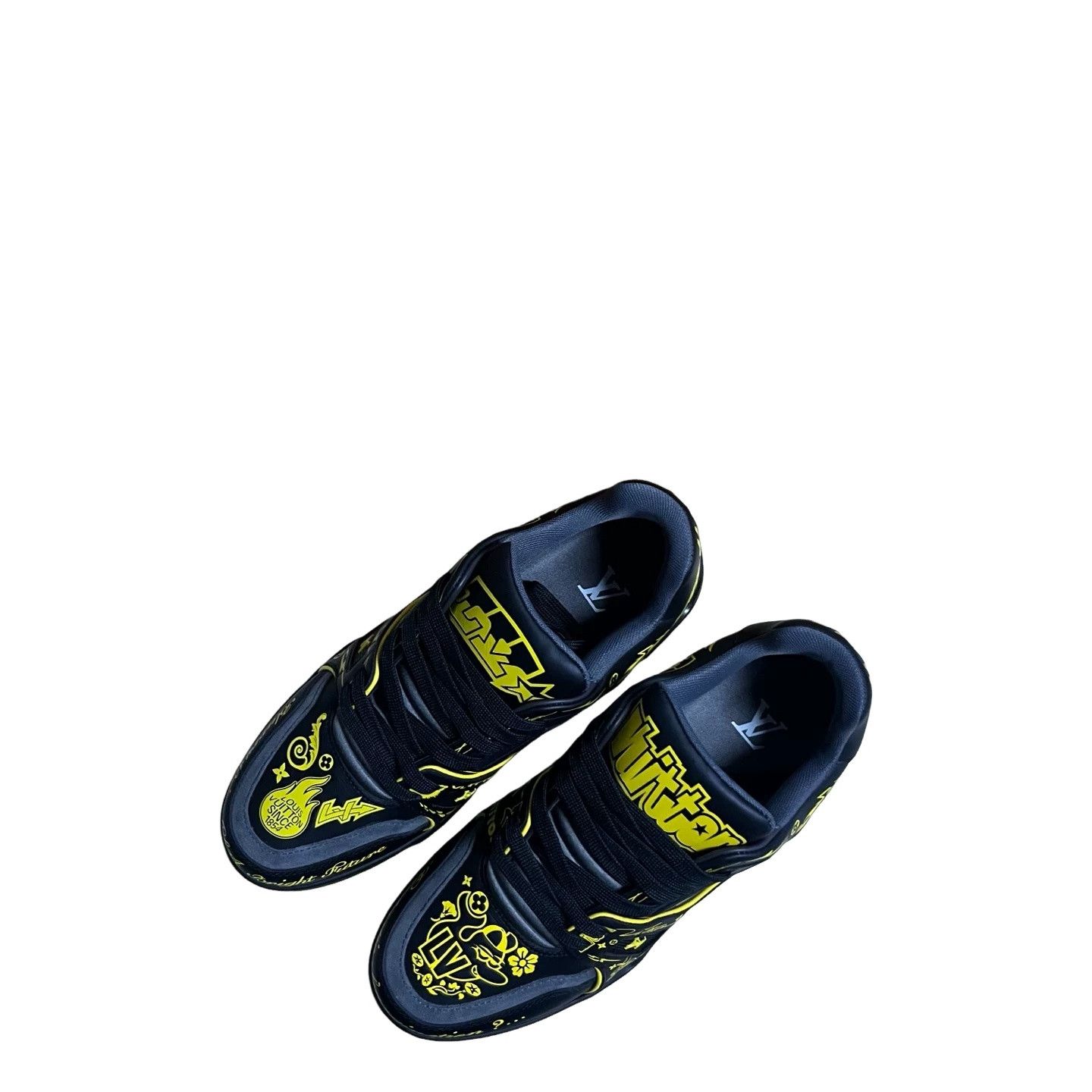 Louis Vuitton Louis Vuitton Graphic LV Trainer Sneakers 6 Size US 7 / EU 40 - 1 Thumbnail