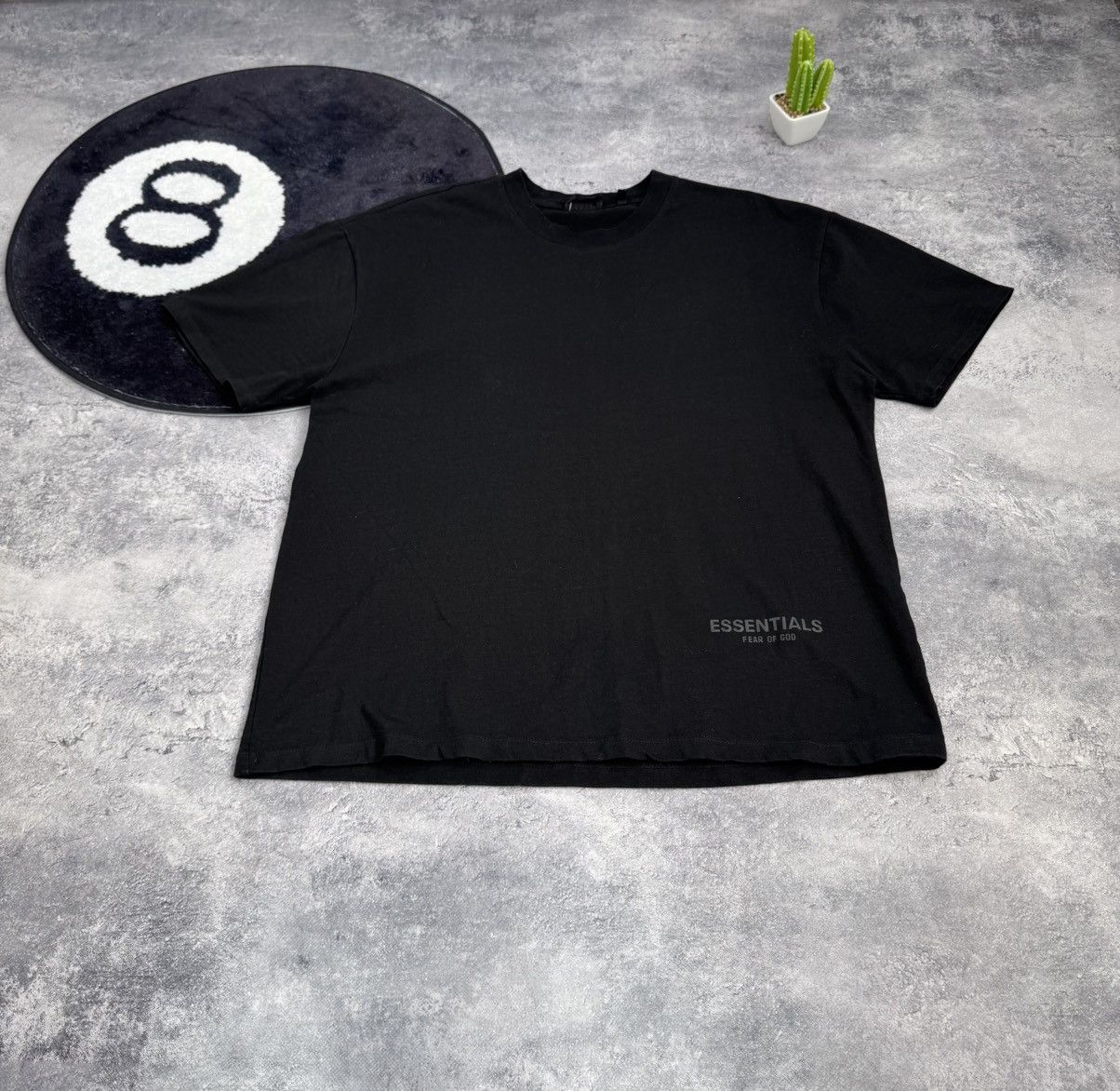 Essentials Fear of God Essentials Big Logo Reflective Oversized T shirt Size US L / EU 52-54 / 3 - 4 Thumbnail