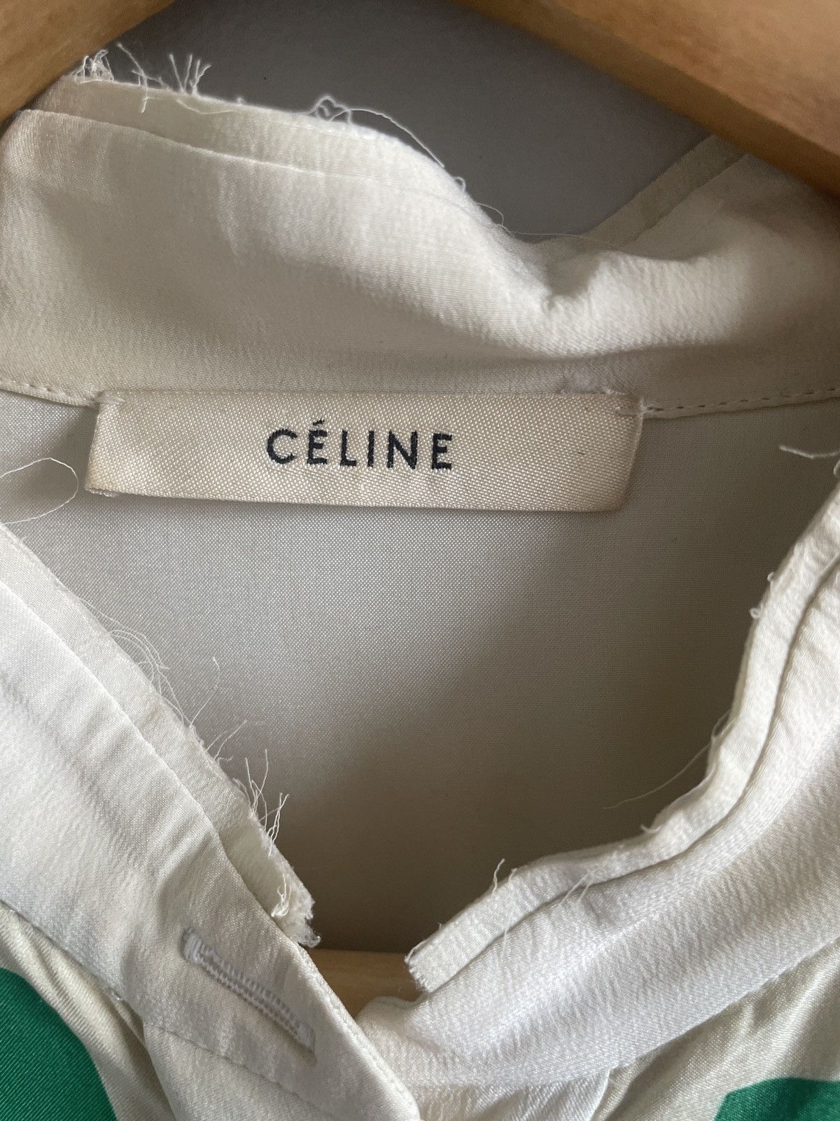 Celine !SUPER RARE! Phoebe Philo silk shirt Size US M / EU 48-50 / 2 - 3 Thumbnail