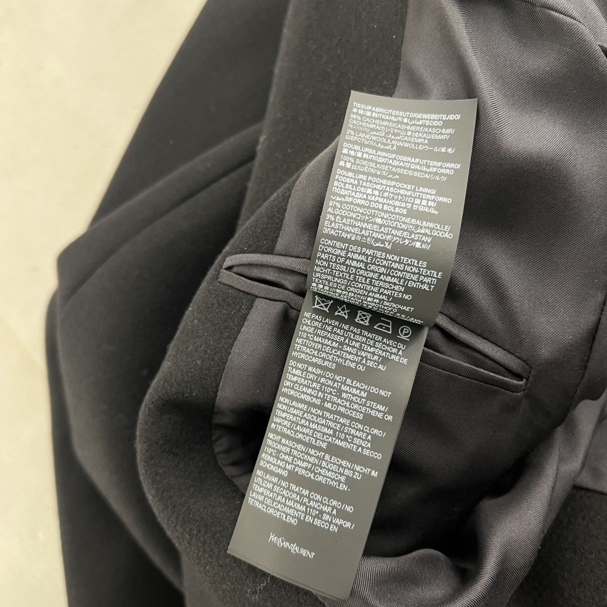 Saint Laurent Paris Saint Laurent Oversized Wool Coat Size US L / EU 52-54 / 3 - 8 Thumbnail