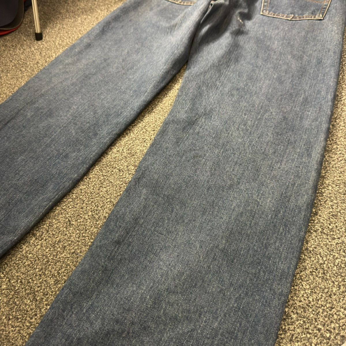 Japanese Brand 🔥🇯🇵 Vintage 90s Baggy Big John Y2K Style Denim Size US 32 / EU 48 - 10 Thumbnail