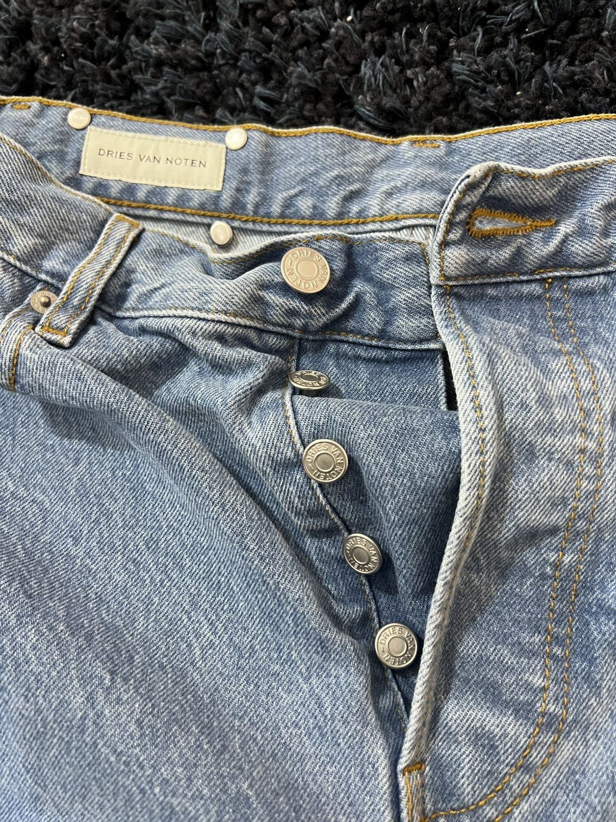 Dries Van Noten Dries Van Noten Pine Denim US30 Size US 30 / EU 46 - 3 Thumbnail