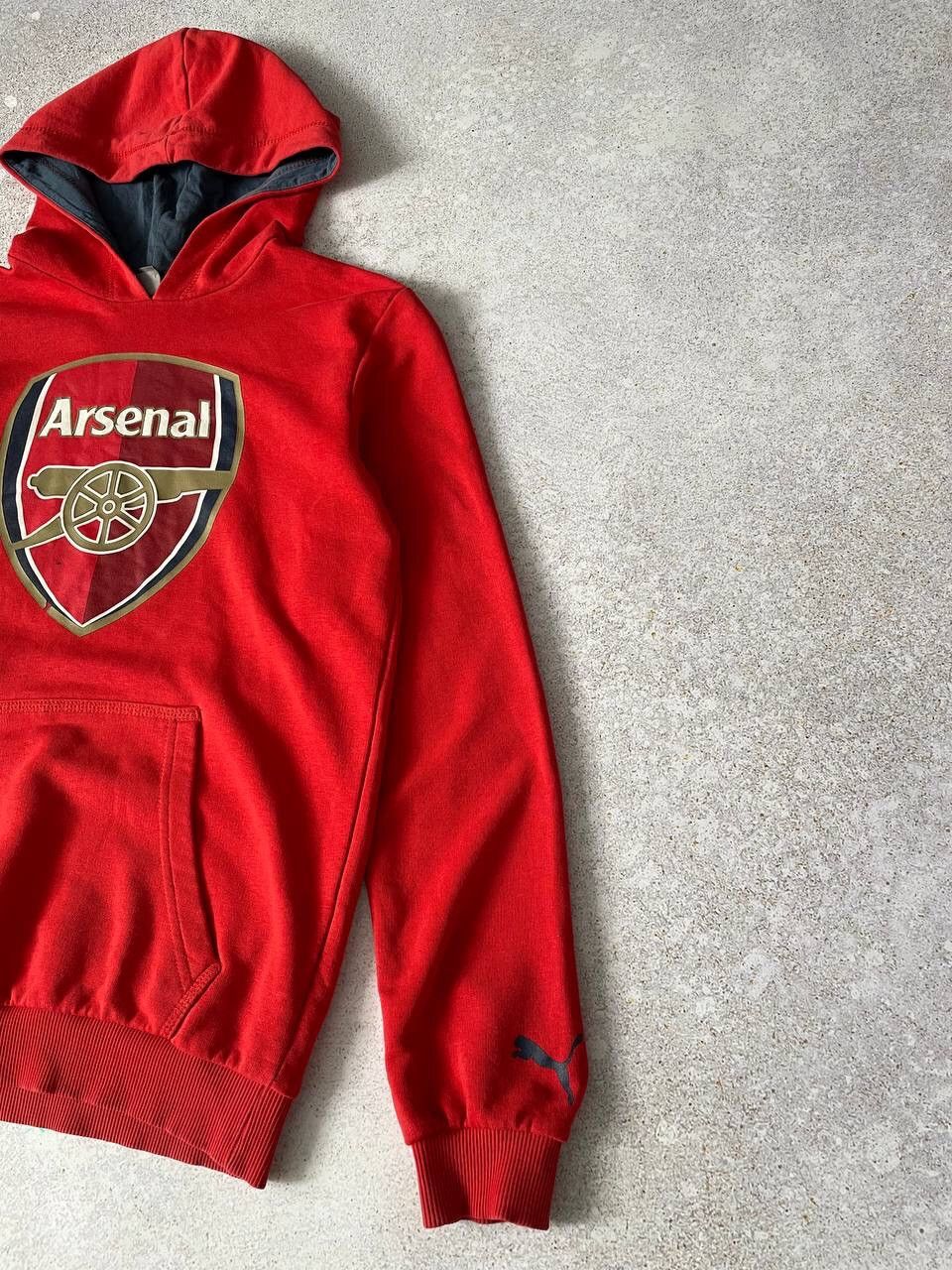 Puma × Vintage Vintage Puma Arsenal London Soccer Football Hoodie Y2K Rare Size US M / EU 48-50 / 2 - 2 Thumbnail