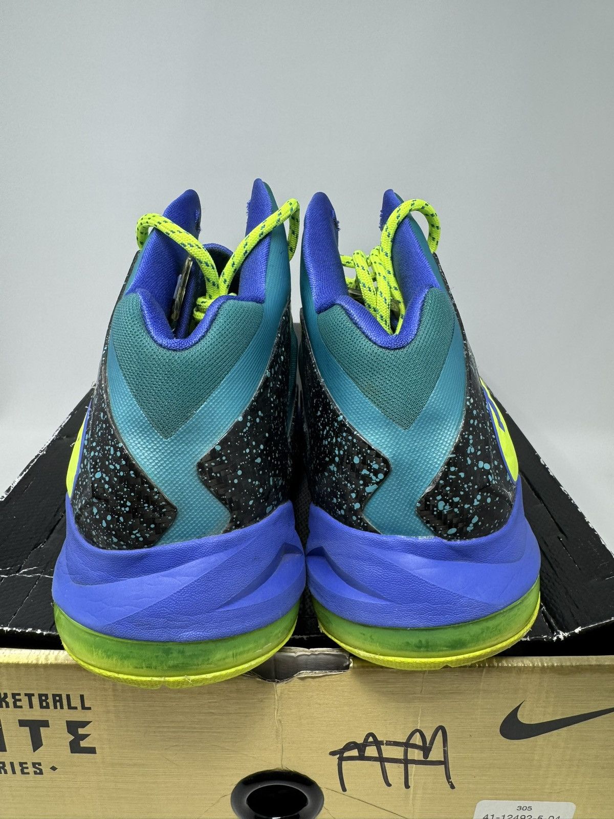 Nike Nike Lebron 10 Ps Elite Sport Turquoise Size US 10 / EU 43 - 5 Thumbnail