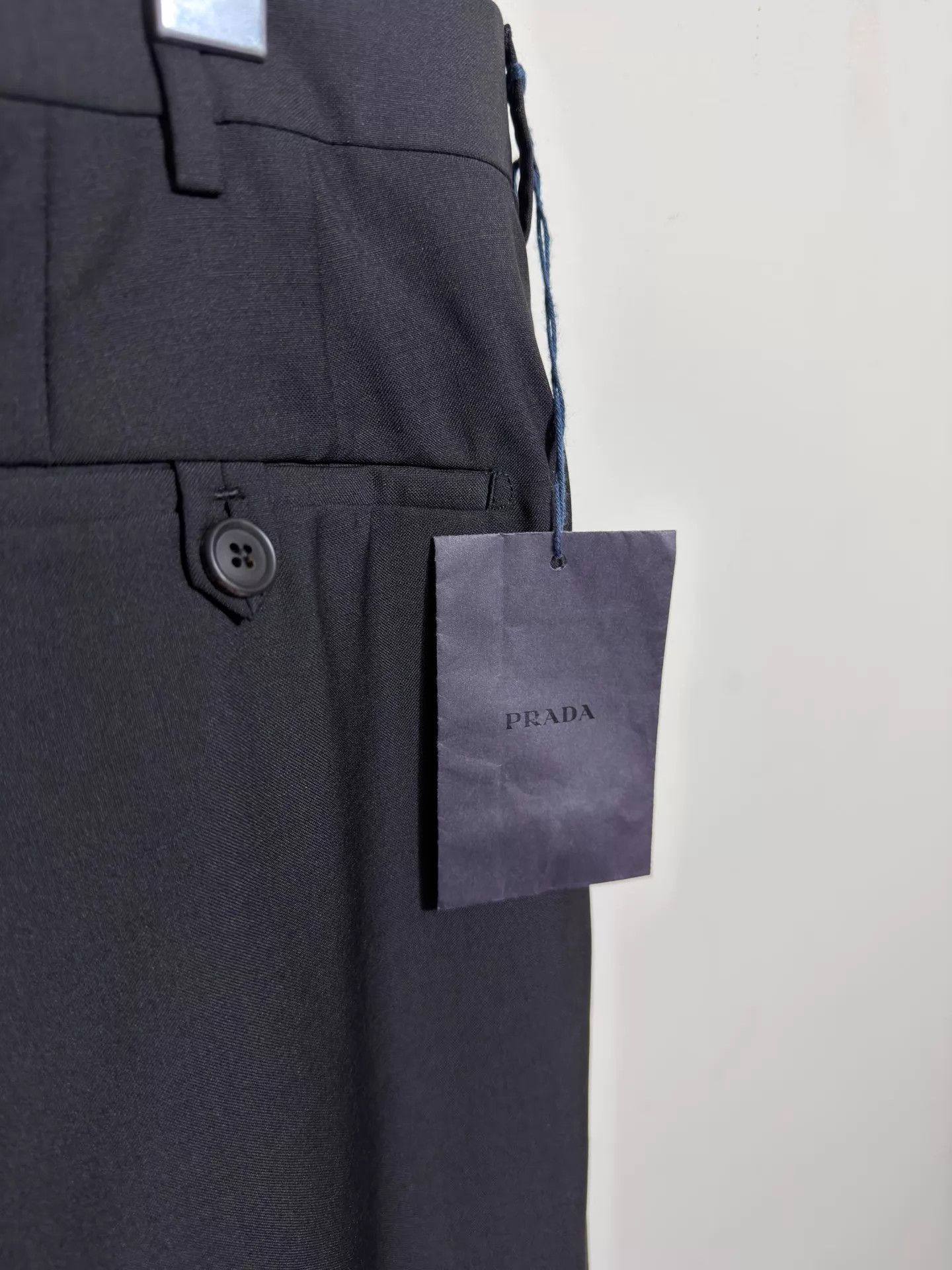 Prada Prada Wool-Mohair Wide-Leg Trousers Size 54 Size US 38 / EU 54 - 6 Thumbnail