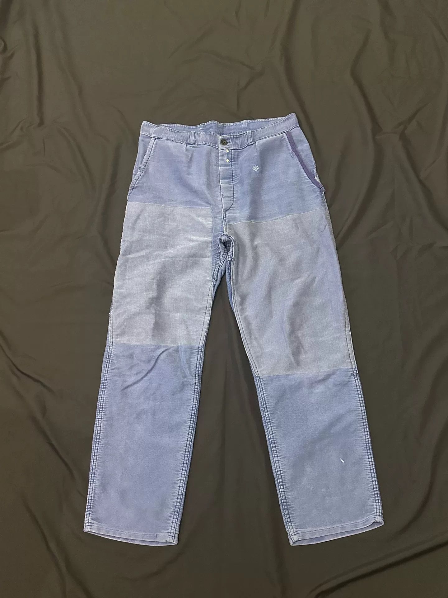 Vintage vintage chrome hearts moleskin workwear pants Size US 34 / EU 50 - 1 Thumbnail